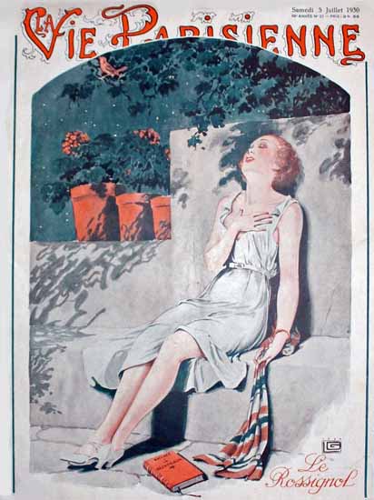 La Vie Parisienne 1930 Rossignol Georges Leonnec | La Vie Parisienne Erotic Magazine Covers 1910-1939