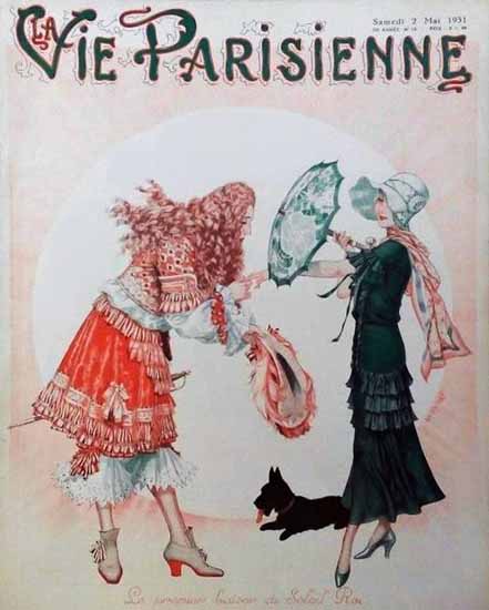 La Vie Parisienne 1931 Mai 2 Cheri Herouard | La Vie Parisienne Erotic Magazine Covers 1910-1939