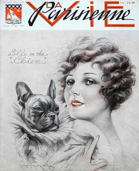 La Vie Parisienne 1932 Elle A Du Chien Sex Appeal | Sex Appeal Vintage Ads and Covers 1891-1970