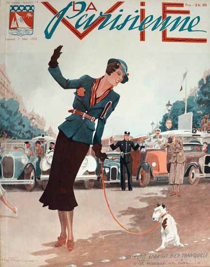 La Vie Parisienne 1932 Endroit Bien Tranquille Henry Fournier | La Vie Parisienne Erotic Magazine Covers 1910-1939