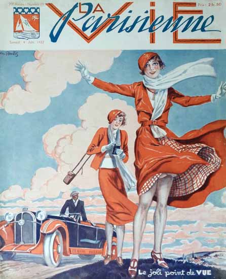 La Vie Parisienne 1932 Le Joli Point De Vue Georges Pavis | La Vie Parisienne Erotic Magazine Covers 1910-1939