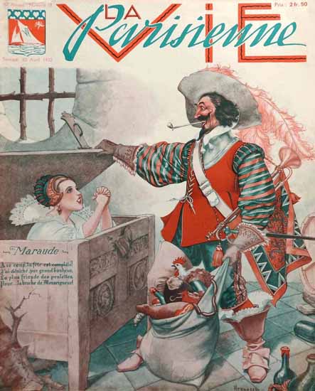 La Vie Parisienne 1932 Maraude Cheri Herouard | La Vie Parisienne Erotic Magazine Covers 1910-1939