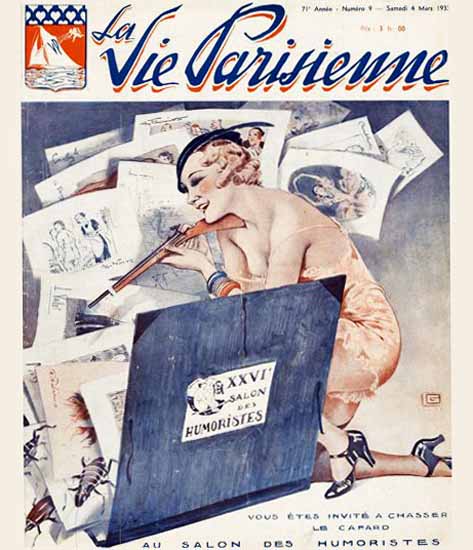 La Vie Parisienne 1933 Humoristes Georges Leonnec Sex Appeal | Sex Appeal Vintage Ads and Covers 1891-1970