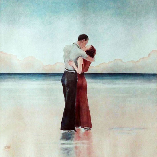 La Vie Parisienne 1933 L Heure Exquise Georges Leonnec crop | Best of Vintage Cover Art 1900-1970