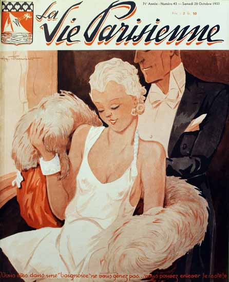La Vie Parisienne 1933 Le Reste Henry Fournier | La Vie Parisienne Erotic Magazine Covers 1910-1939