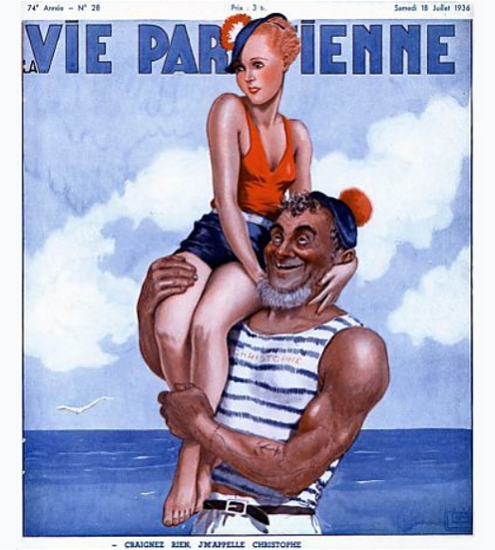 La Vie Parisienne 1936 Christophe Georges Leonnec | La Vie Parisienne Erotic Magazine Covers 1910-1939
