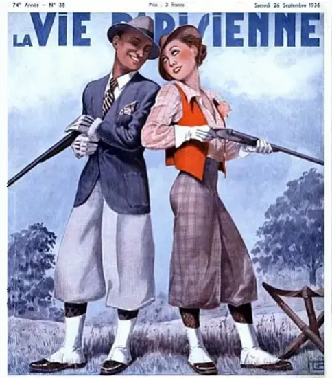 La Vie Parisienne 1936 Septembre 26 Georges Leonnec | La Vie Parisienne Erotic Magazine Covers 1910-1939