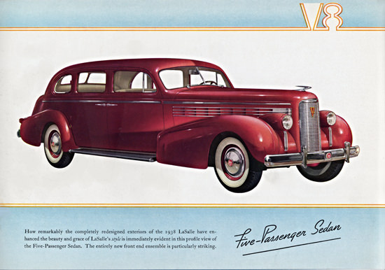 LaSalle Five P Sedan 1938 Particularly Striking | Vintage Cars 1891-1970