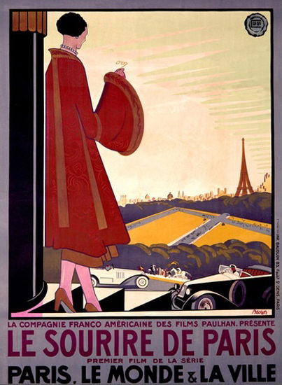 Le Sourire De Paris Le Monde La Ville Becan | Sex Appeal Vintage Ads and Covers 1891-1970
