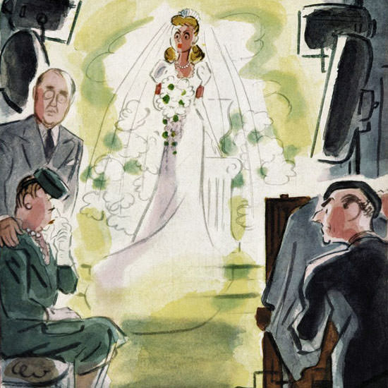 Leonard Dove The New Yorker 1947_09_27 Copyright crop | Best of 1940s Ad and Cover Art