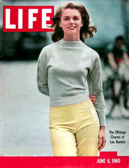 Life Magazine Copyright 1960 Lee Remick | Sex Appeal Vintage Ads and Covers 1891-1970
