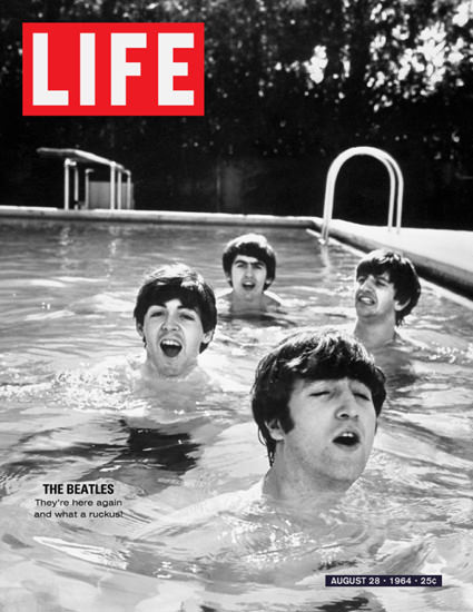 Life Magazine Copyright 1964-08 The Beatles 2 | Sex Appeal Vintage Ads and Covers 1891-1970