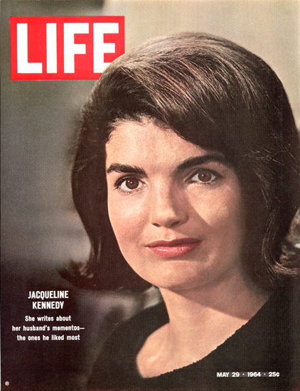Life Magazine Copyright 1964 Jacqueline Kennedy | Vintage Ad and Cover Art 1891-1970