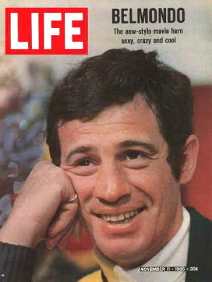 Life Magazine Copyright 1966 Jean-Paul Belmondo Sexy | Sex Appeal Vintage Ads and Covers 1891-1970