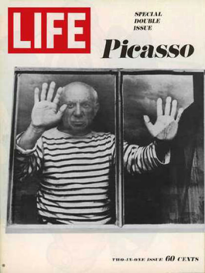 Life Magazine Copyright 1968 Pablo Picasso Special Issue | Vintage Ad and Cover Art 1891-1970