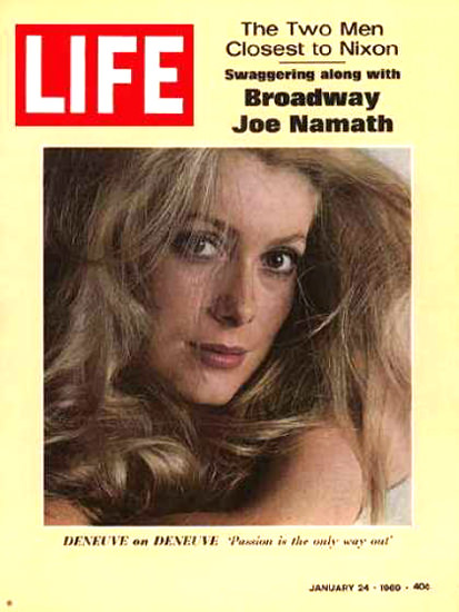 Life Magazine Cover Copyright 1960 Catherine Deneuve | Sex Appeal Vintage Ads and Covers 1891-1970
