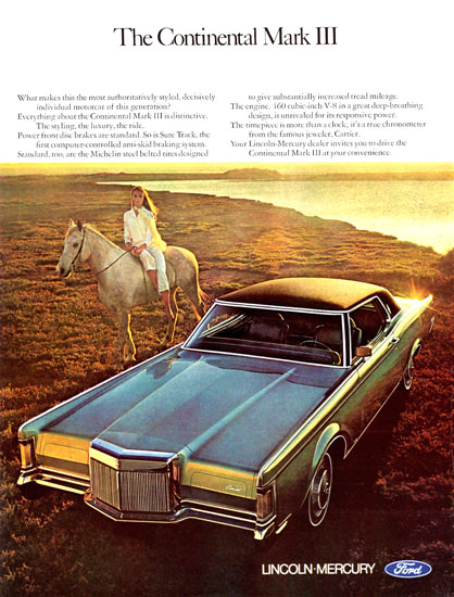 Lincoln Continental Mark III 1970 | Vintage Cars 1891-1970