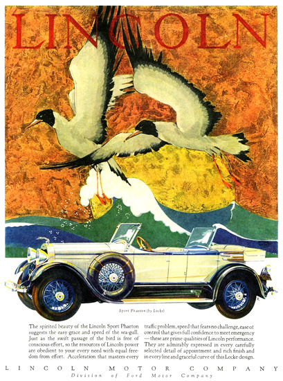 Lincoln Motor Co 1928 Sport Phaeton Locke | Vintage Cars 1891-1970