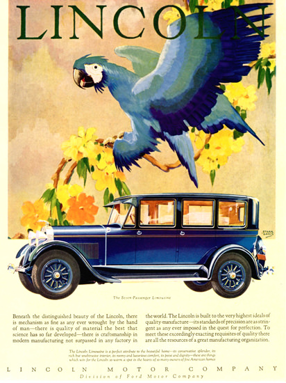 Lincoln Motor Company 1928 Limousine | Vintage Cars 1891-1970