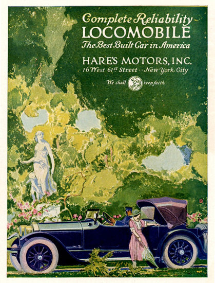 Locomobile Victoria 1921 New York City | Vintage Cars 1891-1970