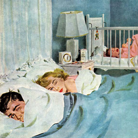 M Coburn Whitmore Saturday Evening Post 1950_01_21 Copyright crop | Best of 1950s Ad and Cover Art