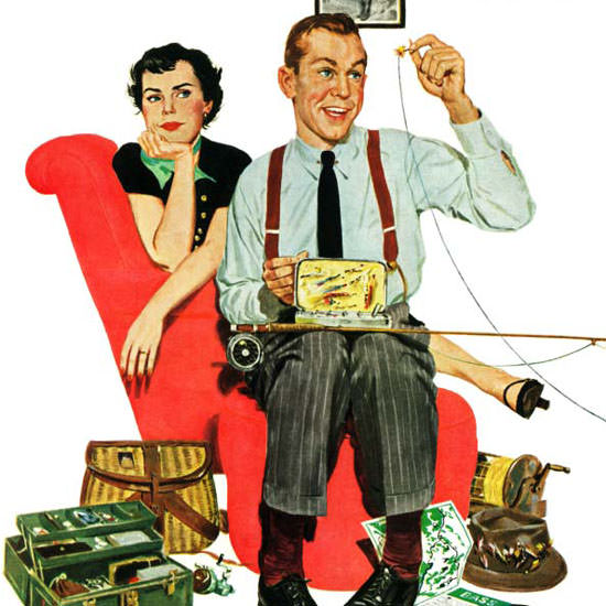 M Coburn Whitmore Saturday Evening Post 1950_06_03 Copyright crop | Best of 1950s Ad and Cover Art