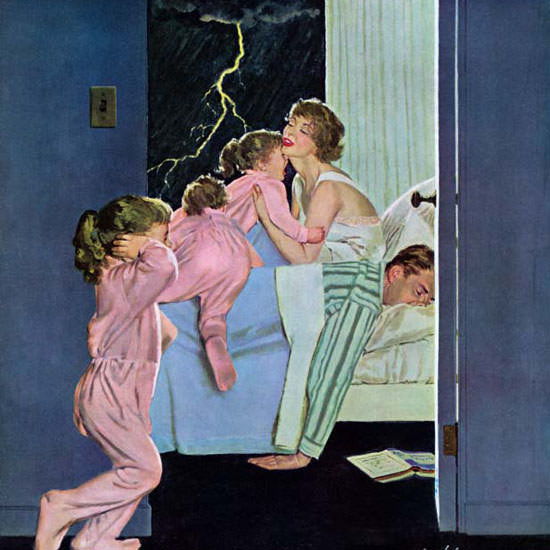 M Coburn Whitmore Saturday Evening Post 1958_03_22 Copyright crop | Best of 1950s Ad and Cover Art