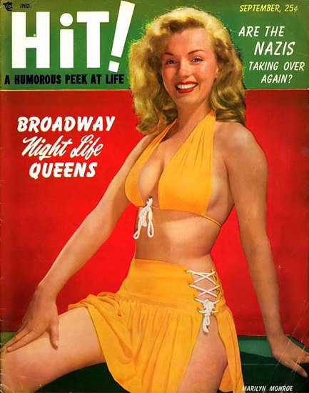 Marilyn Monroe Hit Cover | Sex Appeal Vintage Ads and Covers 1891-1970