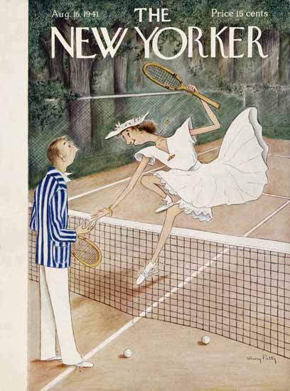 Mary Petty The New Yorker 1941_08_16 Copyright | The New Yorker Graphic Art Covers 1925-1945