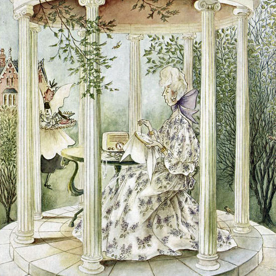 Mary Petty The New Yorker 1949_07_16 Copyright crop | Best of 1940s Ad and Cover Art
