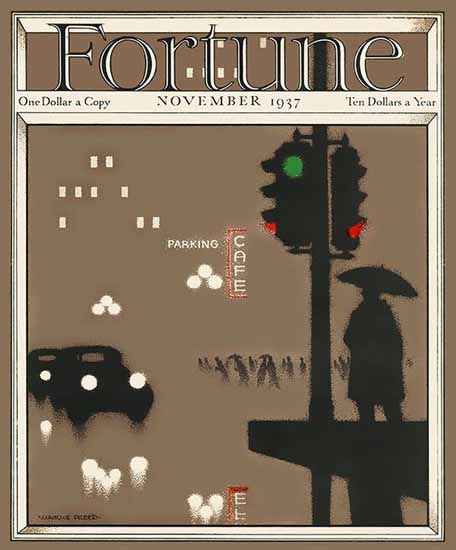 Maurice Freed Fortune Magazine November 1937 Copyright | Fortune Magazine Graphic Art Covers 1930-1959