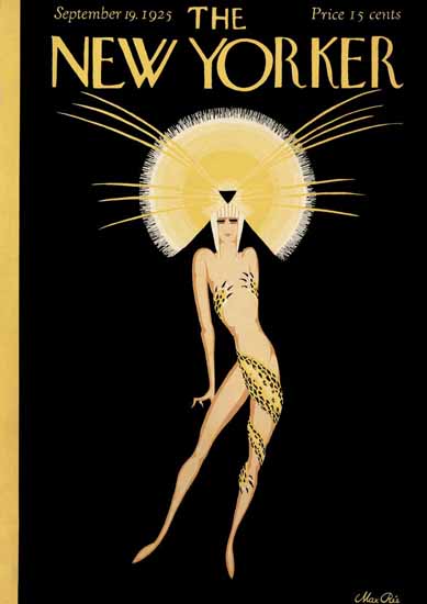 Max Ree The New Yorker 1925_09_19 Copyright | The New Yorker Graphic Art Covers 1925-1945