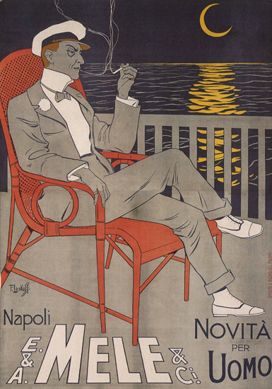 Mele Napoli Novita Per Uomo Italy Italia | Sex Appeal Vintage Ads and Covers 1891-1970