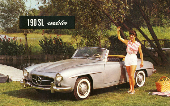 Mercedes Benz 190 SL Roadster 1955 | Vintage Cars 1891-1970