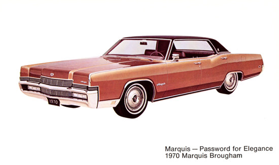 Mercury Marquis Brougham 1970 Password Elegance | Vintage Cars 1891-1970