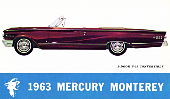 Mercury Monterey S 55 Convertible 1963 | Vintage Cars 1891-1970