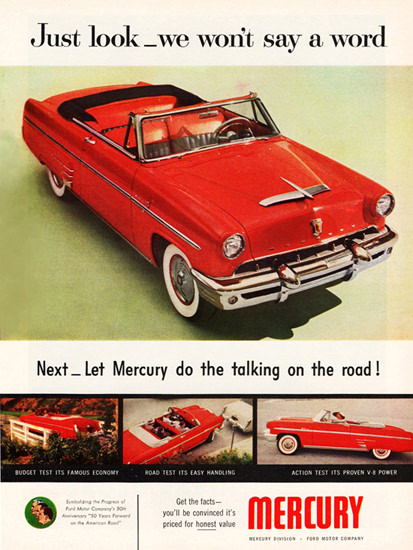 Mercury Monterey Special Convertible 1953 | Vintage Cars 1891-1970