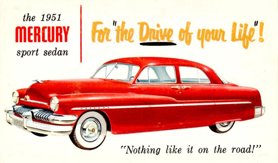 Mercury Sport Sedan 1951 | Vintage Cars 1891-1970