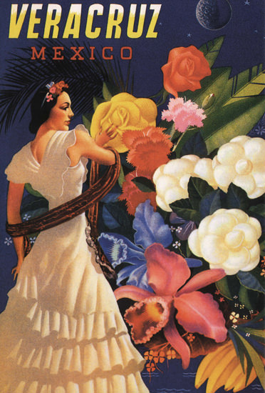 Mexico Veracruz Flowers | Sex Appeal Vintage Ads and Covers 1891-1970