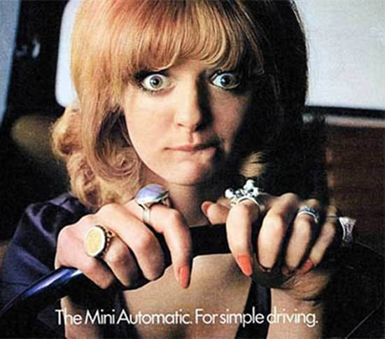 Mini Cooper For Simple Driving | Sex Appeal Vintage Ads and Covers 1891-1970