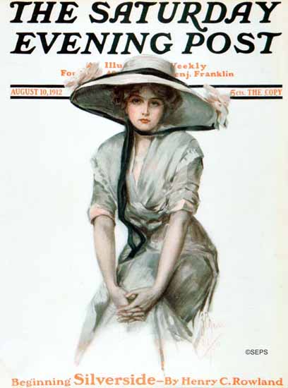 NP Zarokilli Cover Artist Saturday Evening Post 1912_08_10 | The Saturday Evening Post Graphic Art Covers 1892-1930