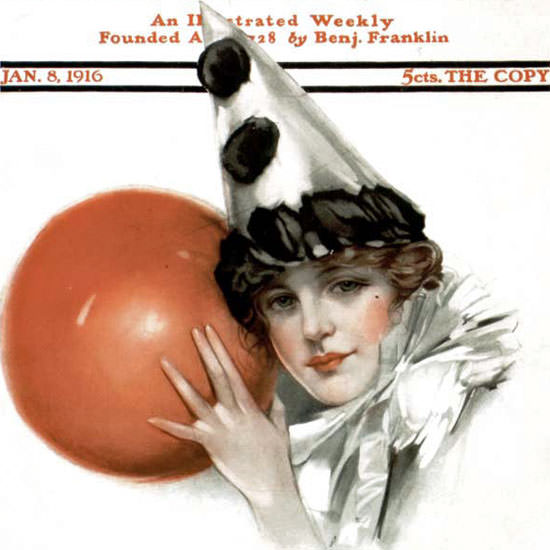 NP Zarokilli Saturday Evening Post 1916_01_08 Copyright crop | Best of 1891-1919 Ad and Cover Art