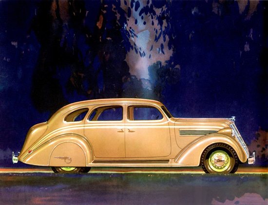 Nash 400 Sedan 1935 Gold | Vintage Cars 1891-1970