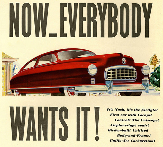 Nash Airflyte 1949 | Vintage Cars 1891-1970