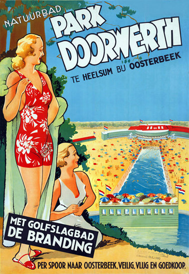 Natuurbad Park Doorwerh 1935 | Sex Appeal Vintage Ads and Covers 1891-1970