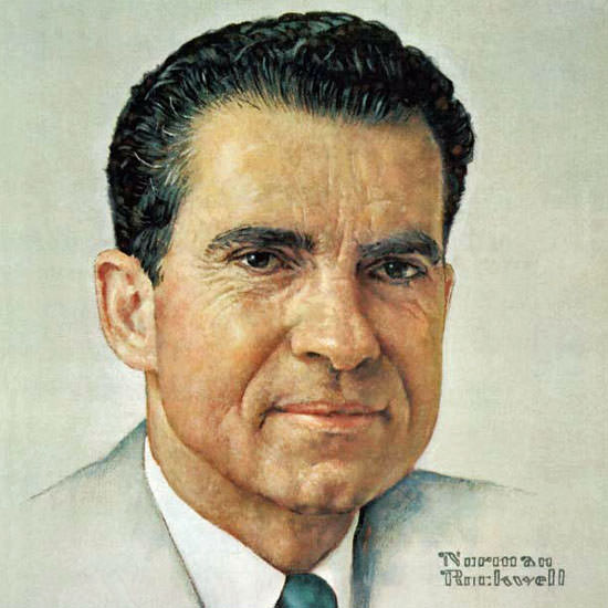 Norman Rockwell Saturday Evening Post 1960_11_05 Copyright crop | Best of 1960s Ad and Cover Art