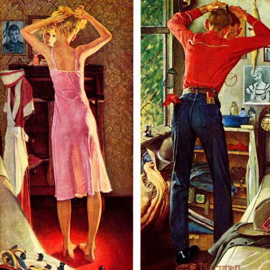 Norman Rockwell Saturday Evening Post Date 1949_09_24 Copyright crop | Best of Vintage Cover Art 1900-1970