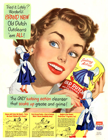Old Dutch Cleanser | Sex Appeal Vintage Ads and Covers 1891-1970