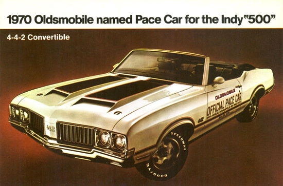 Oldsmobile 4-4-2 Indy 500 Pace Car 1970 | Vintage Cars 1891-1970