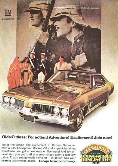 Oldsmobile Cutlass YoungMobileThinking 1969 | Vintage Cars 1891-1970